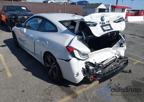 2022 BMW 430I z USA, uszkodzony, nr VIN WBA53AP05NCJ22820